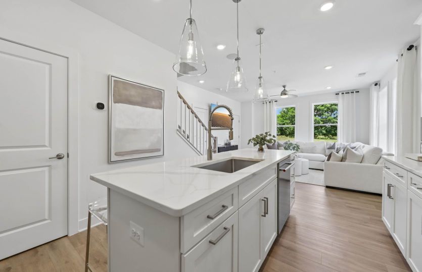 Kitchen with Expansive Island