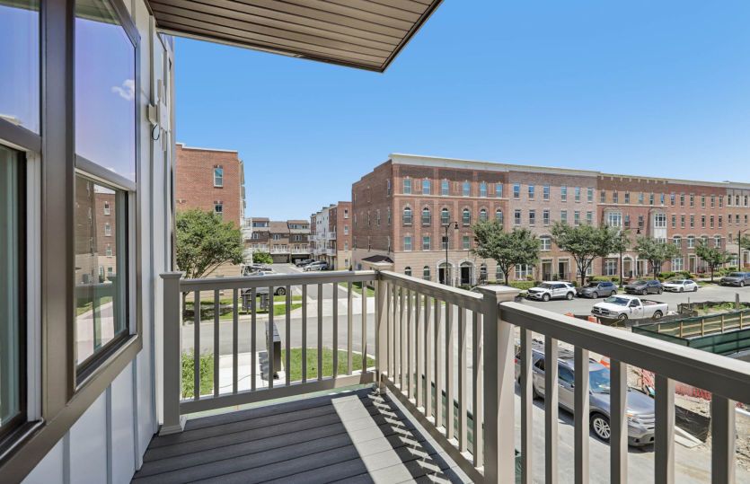Balcony off the Primary Suite