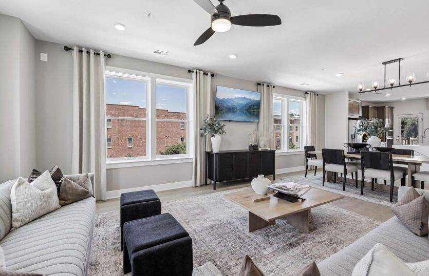 Open Floor Plan Home Design Makes Entertaining Easy
