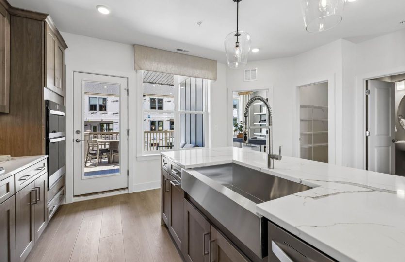 Gourmet Kitchen with Stainless Steel Appliances