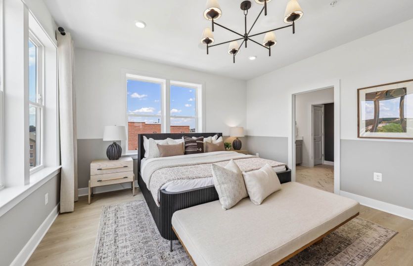 Primary Suite with two Walk-in Closets and Luxury Bathroom
