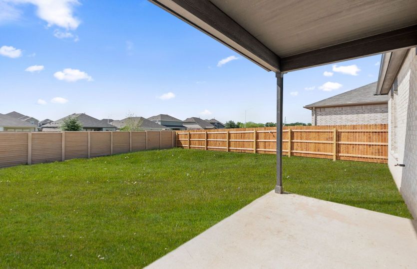 Covered Back Patio
