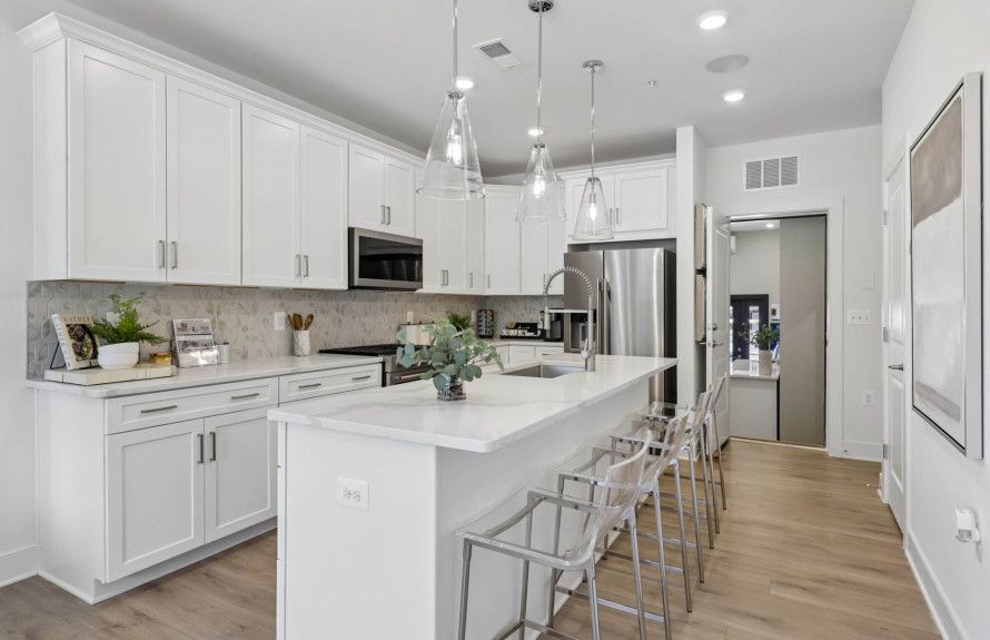 Spacious Kitchens