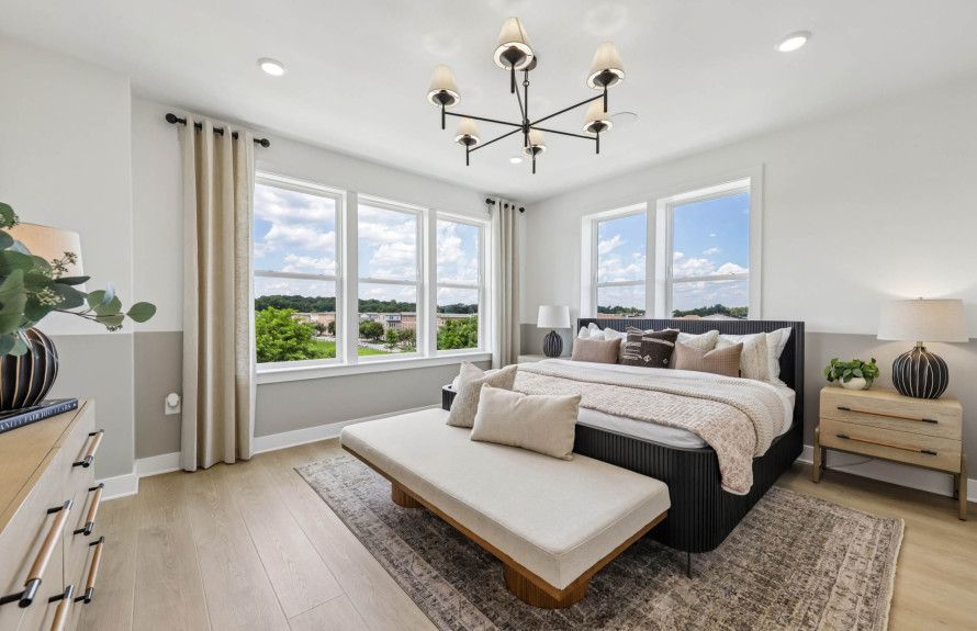 Primary Suite with two Walk-in Closets and Luxury Bathroom