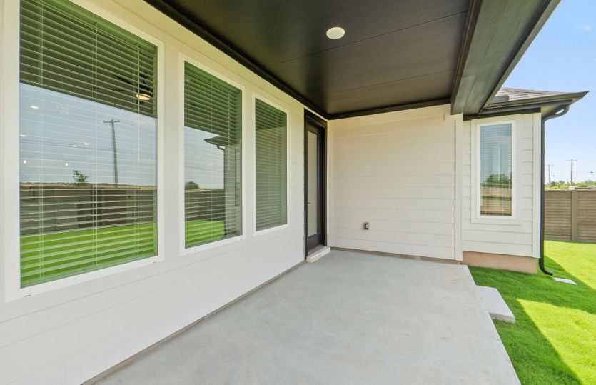 Covered Back Patio