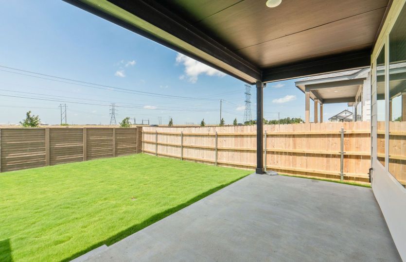 Covered Back Patio