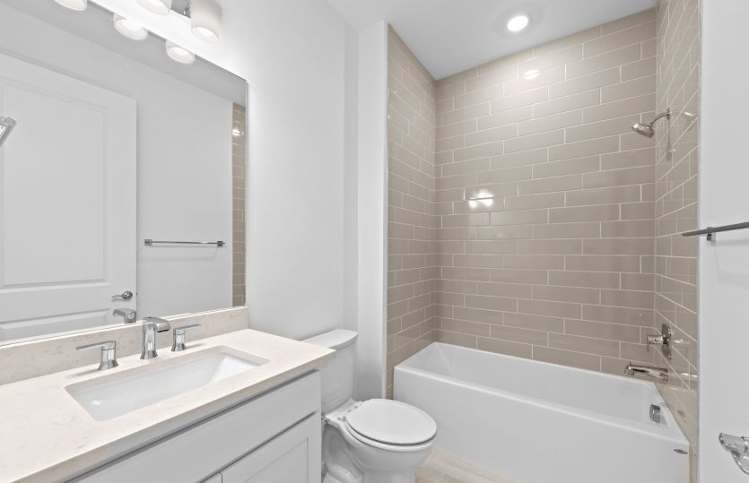 Secondary bathroom