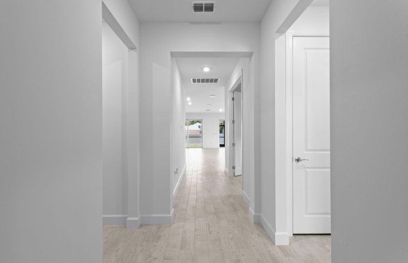 Inviting foyer