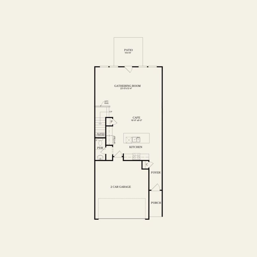 Second Floor 3 br / 2.5 ba