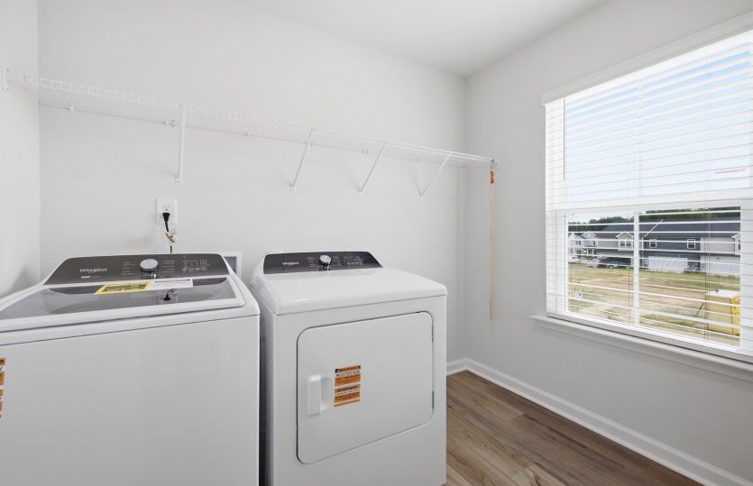 Raritan homesite 14 - Laundry Room with Desirable Window -