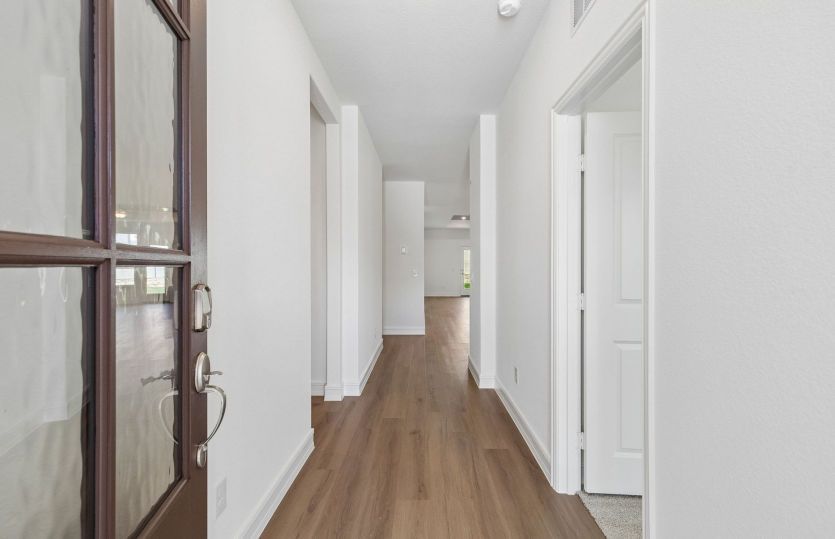Welcoming entry into home