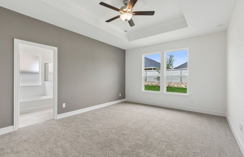 Owners suite with large windows