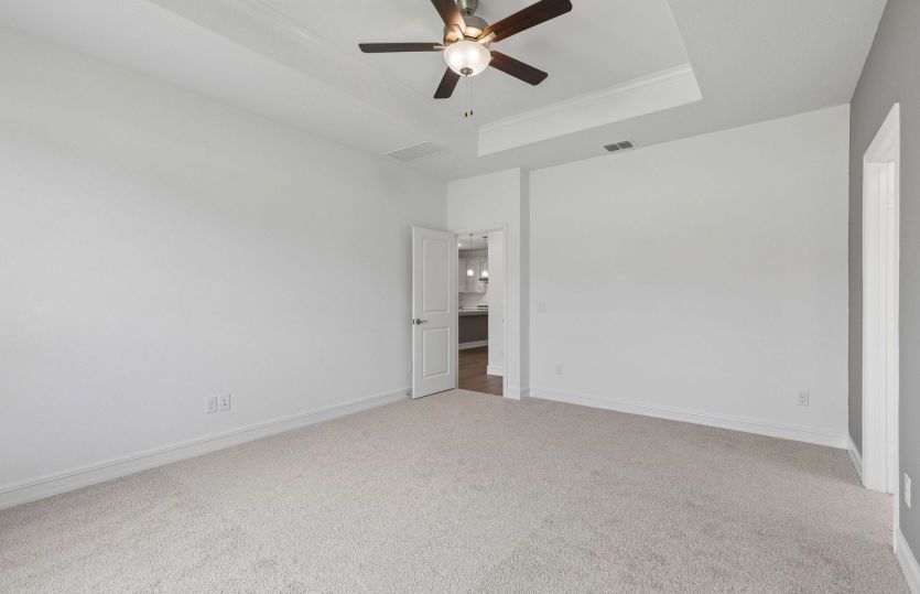 Spacious owners suite with private bath