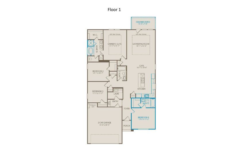 Floor plan for home