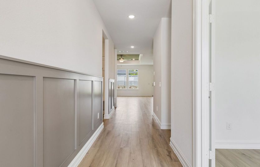 Welcoming entry into home