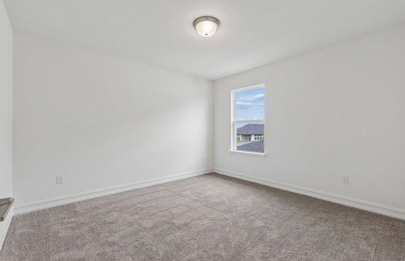 Spacious secondary bedroom