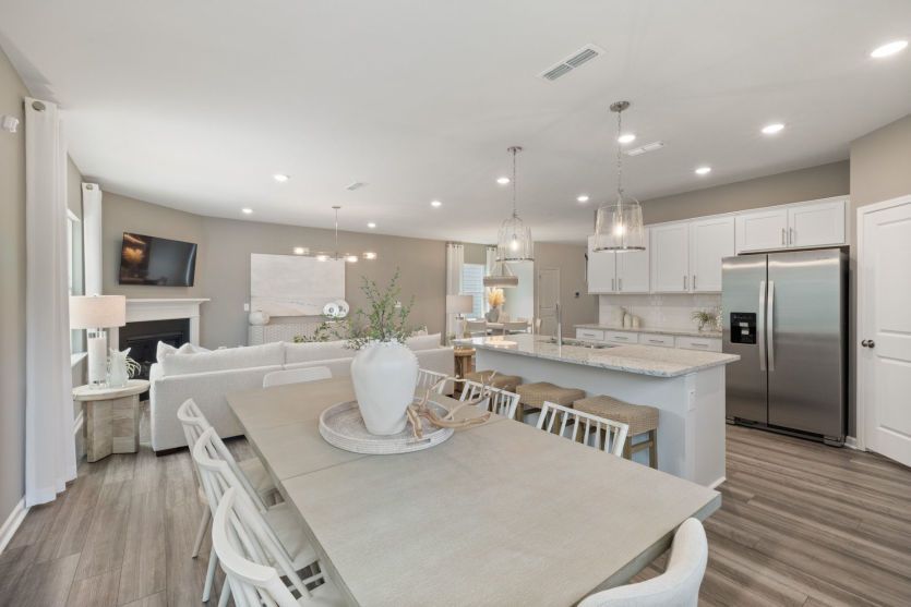 Formal Dining Space Great for Hosting
