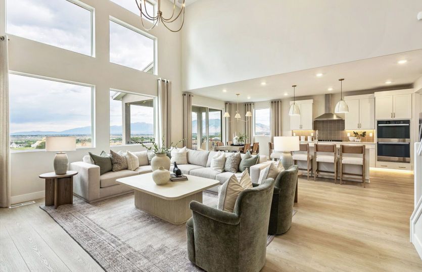 Open, Connected Living Space