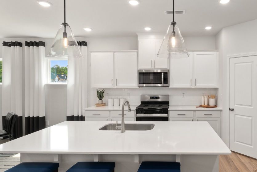 Stylish Kitchen has Functional Layout any Cook will Appreciate - Model Representation