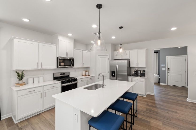 Kitchen with Walk-In Pantry - Model Representation