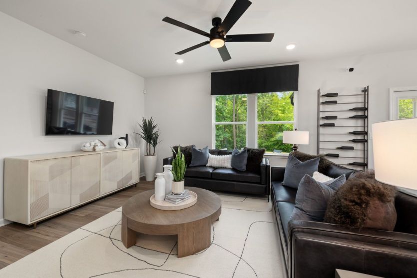 Great Room for Movie Night or Reading & Lounging - Model Representation