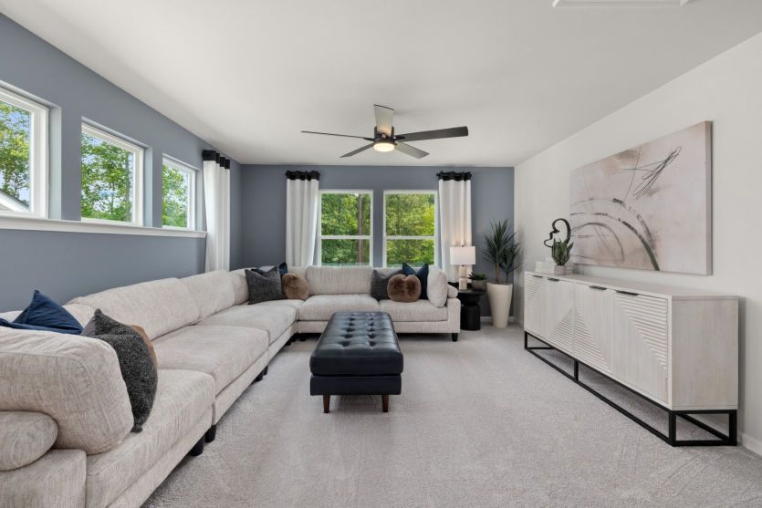 Second Floor Loft for Multiple Purposes - Model Representation