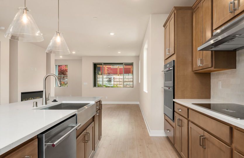 Kitchen Overlooks Cafe
