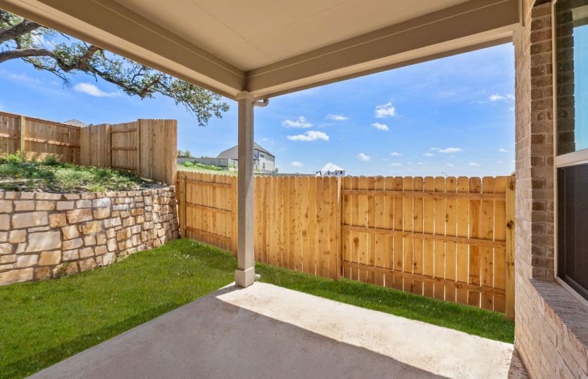 Covered Back Patio