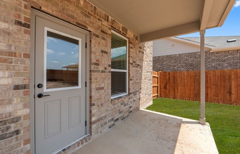 Covered Back Patio