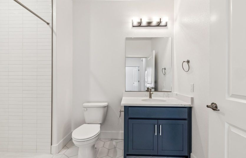 Secondary bathroom