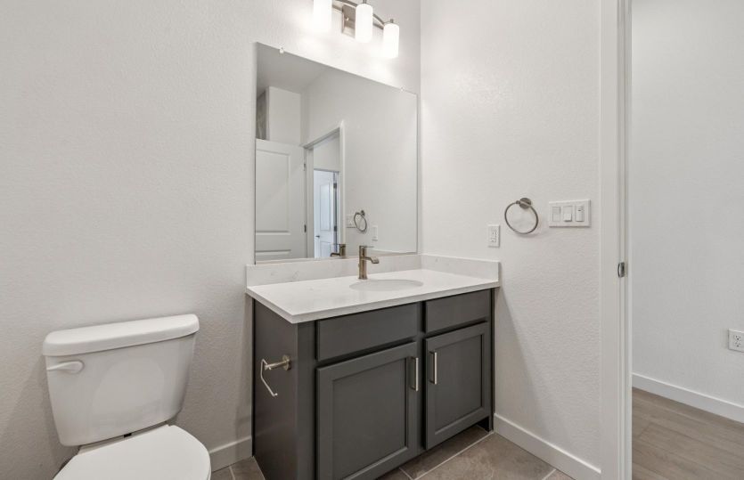 Secondary bathroom