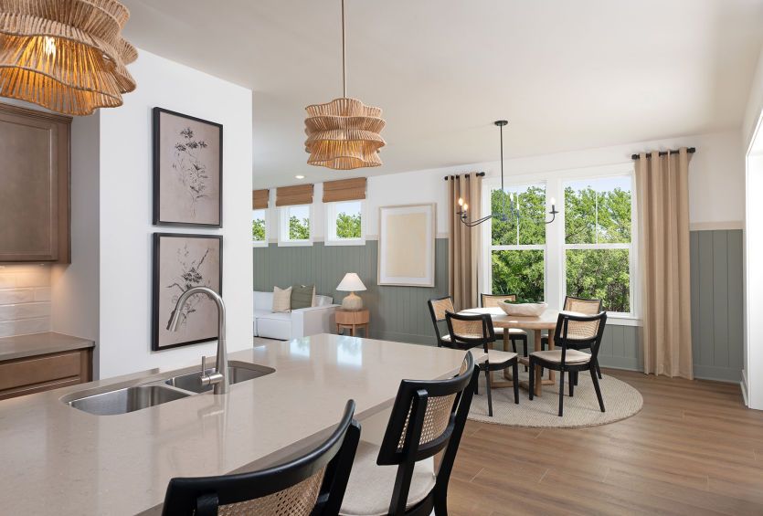 Kitchen Overlooks Cafe
