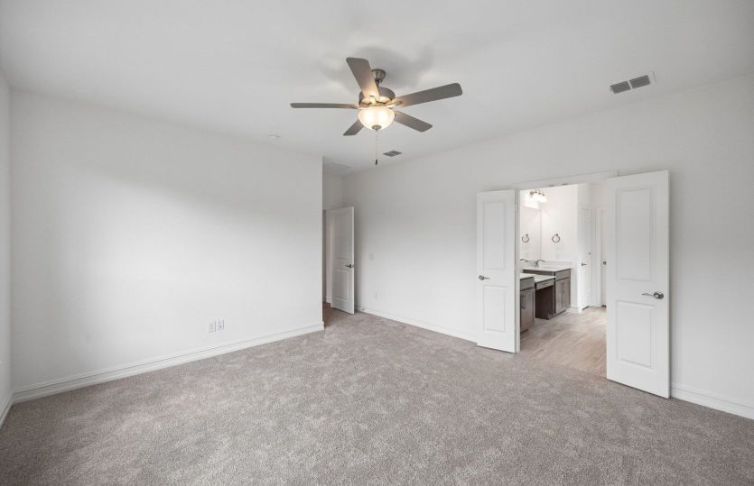 Primary suite with private bath