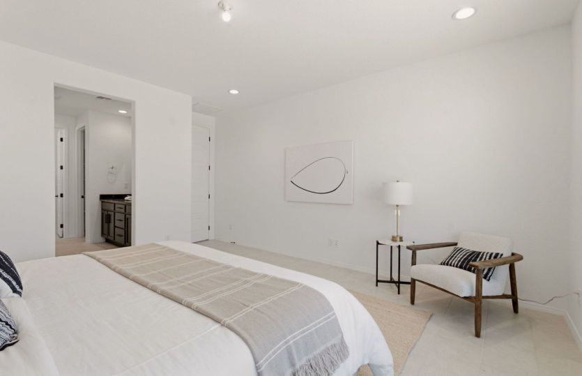 Private owner's suite with generous space and direct access to the luxurious en-suite bath