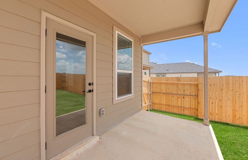 Covered Back Patio