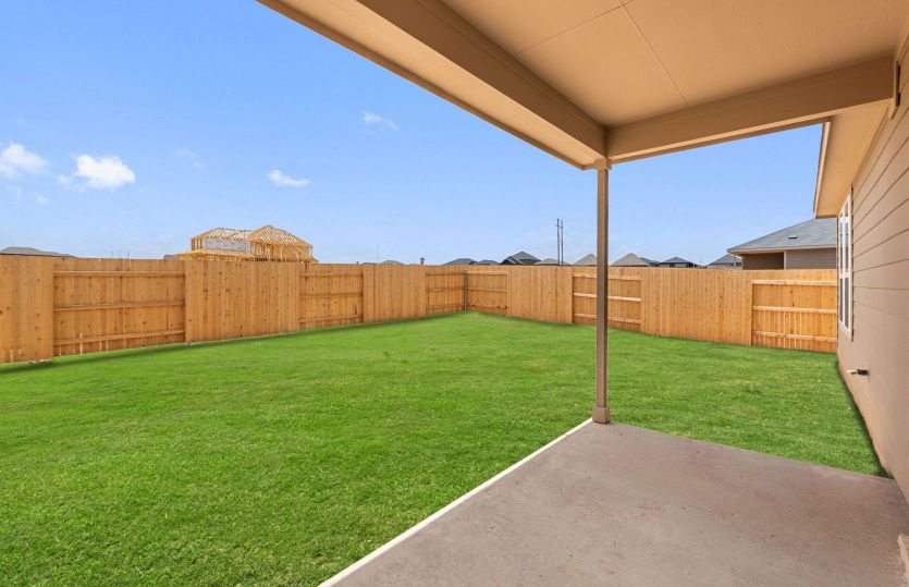 Covered Back Patio