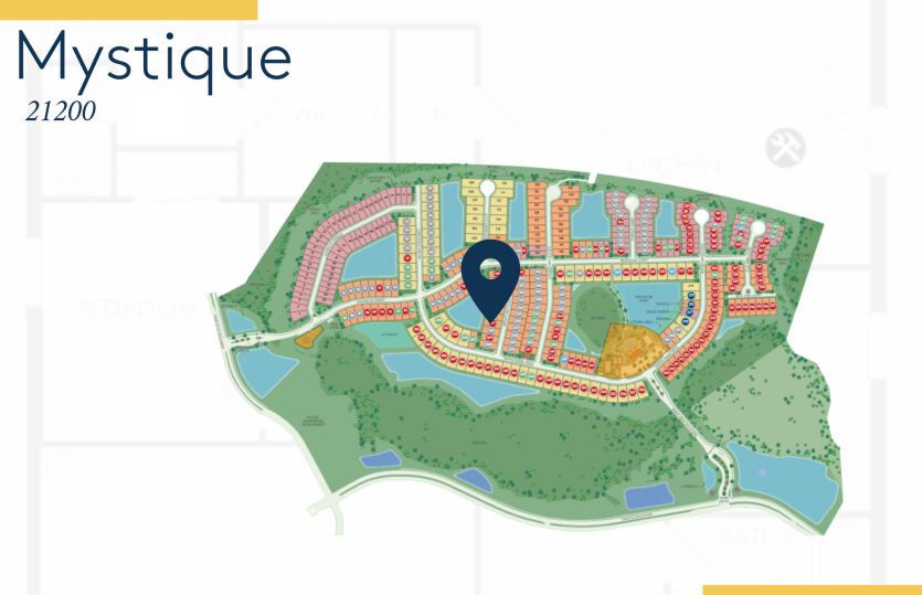 Location of this home within Arbor Oaks