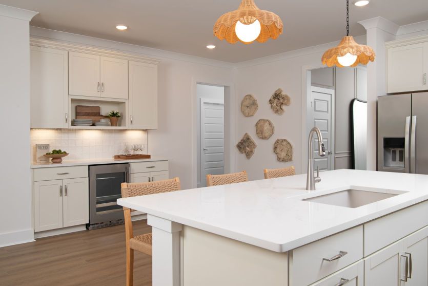Large kitchen island