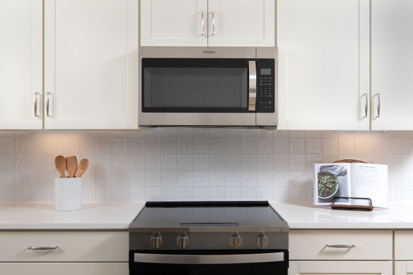 Modern kitchen with plenty of storage