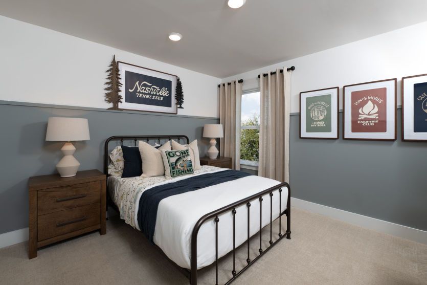 Spacious secondary bedroom