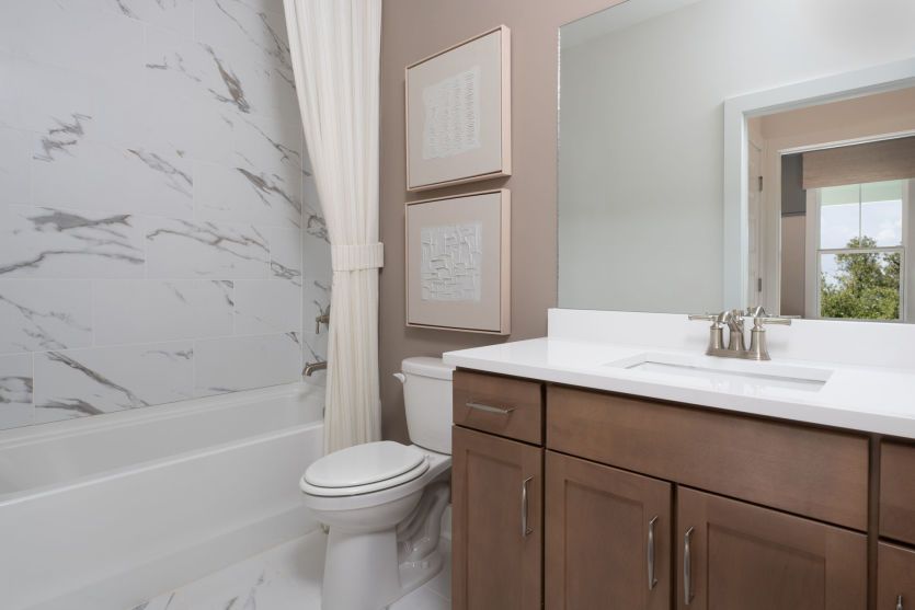 Secondary bathroom