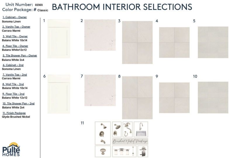 Interior Selections