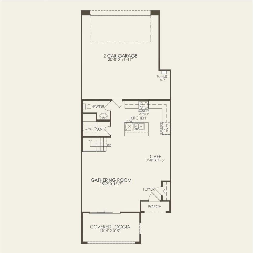 First Floor 0 br / 0.5 ba