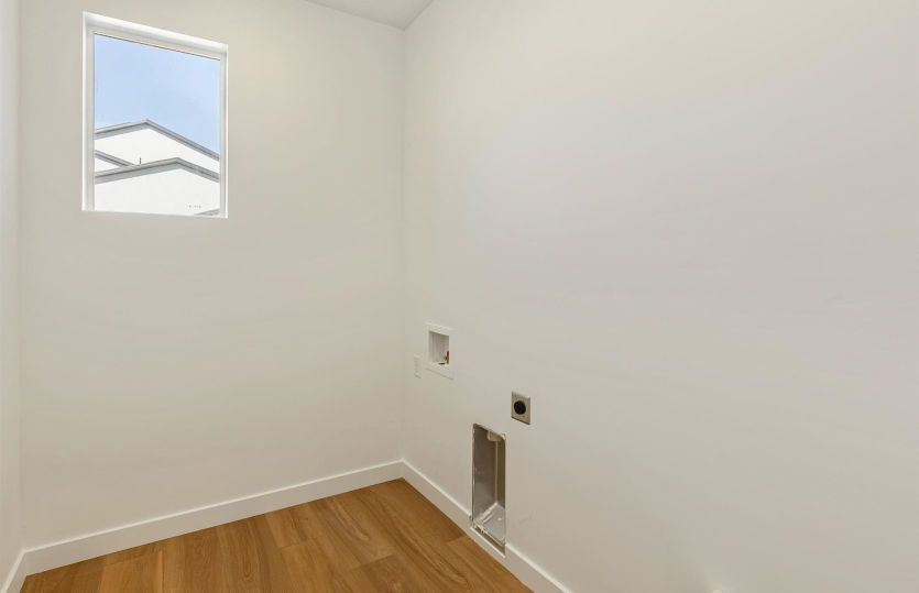 Laundry Room with Storage Options Available