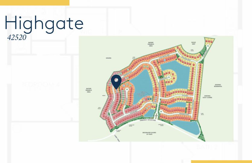 Location of this home within Northridge at Babcock Ranch