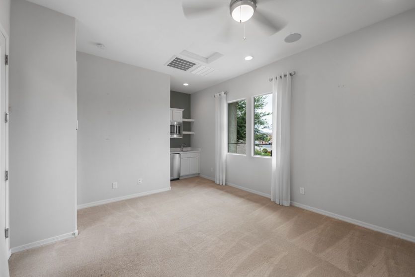 Guest Suite with Living