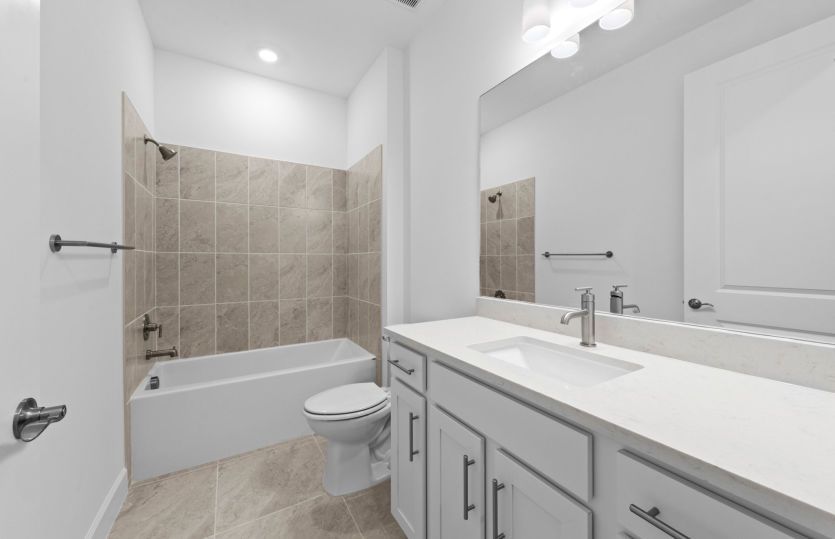 Secondary bathroom