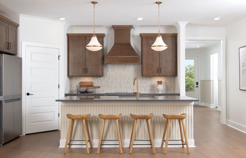 Large kitchen island