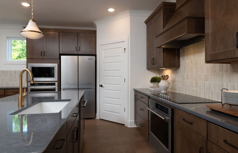 Modern kitchen with plenty of storage