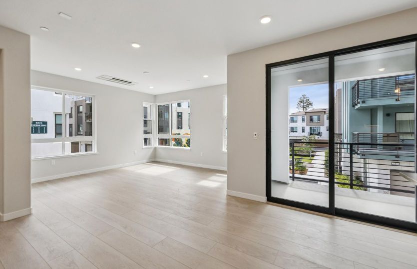 Modern open floorplan